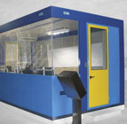 Silent cabins for operators